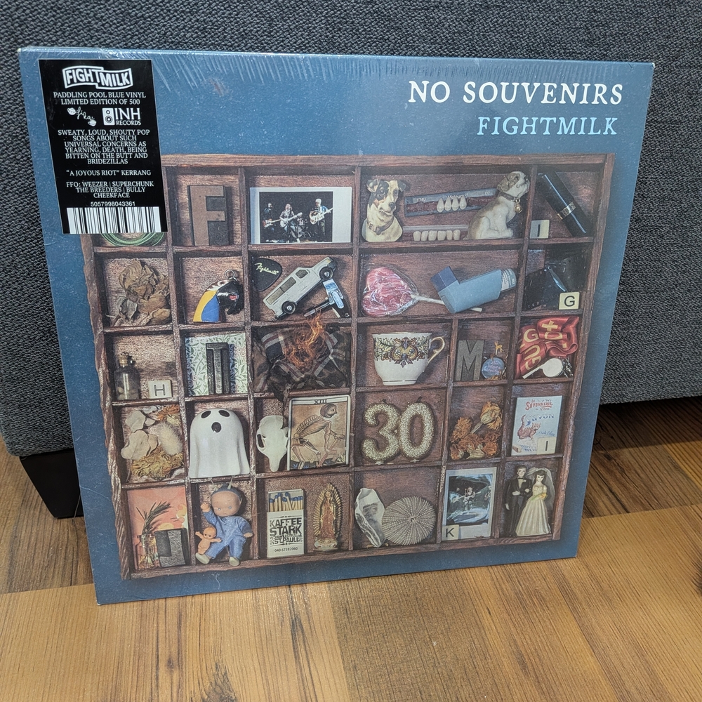 BNWT Fightmilk 'No Souvenirs' Vinyl Record